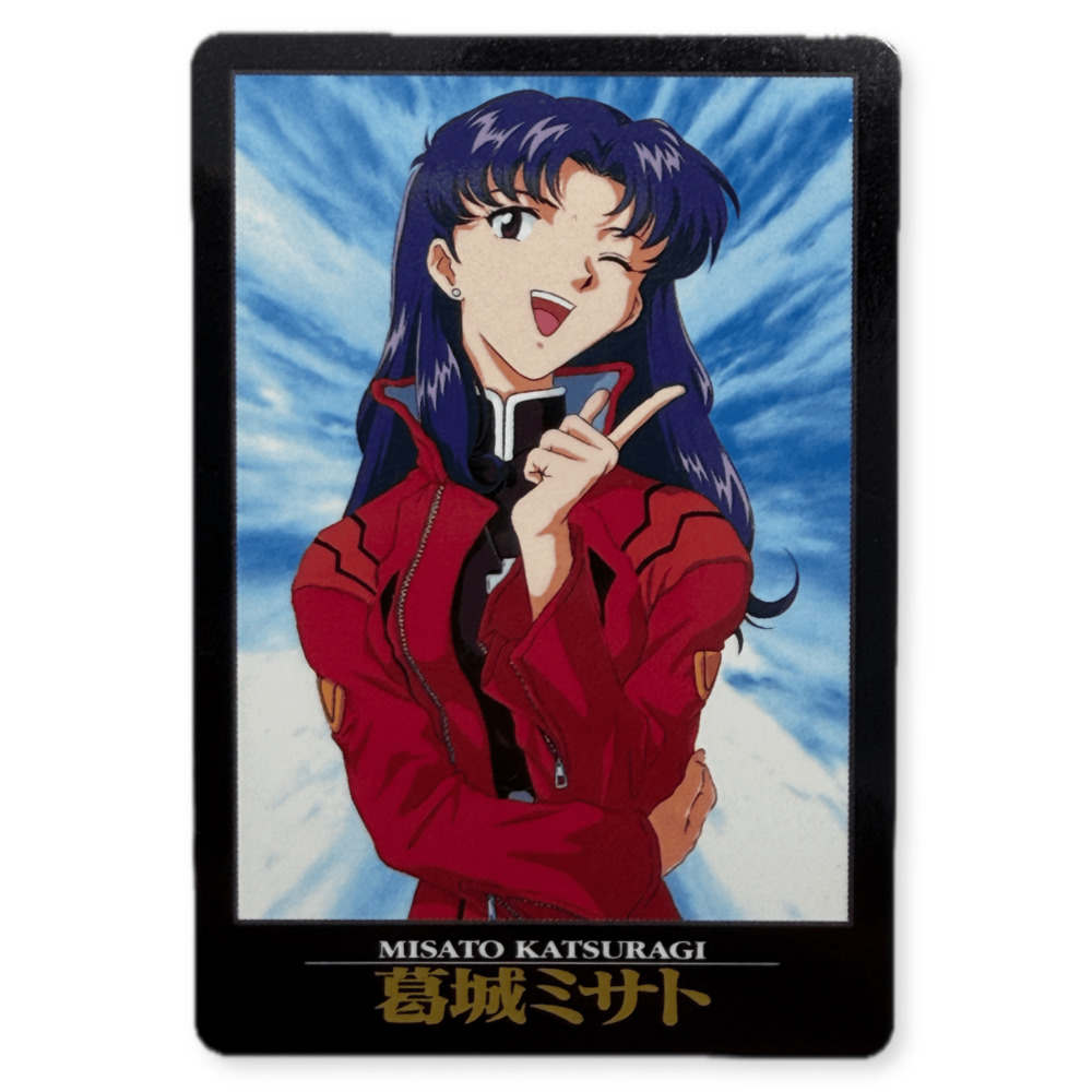 Neon Genesis Evangelion Misato Katsuragi Card No.31 1996